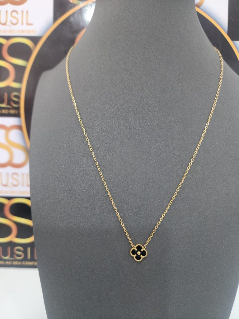 Fio Vanckeff dourado preto 12.000 kz